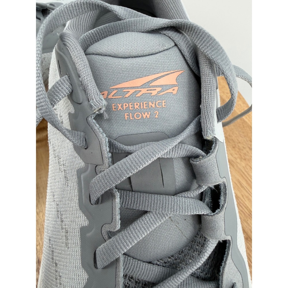 Altra FWD Experience Womens 10 Gray Peach Running Shoes AL0A85RF220 Low Drop - Picture 12 of 13